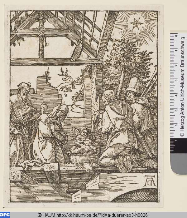 Die Geburt Christi, Albrecht Dürer, 1511