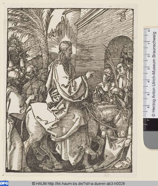 Einzug Christi in Jerusalem, Albrecht Dürer, 1508–1509