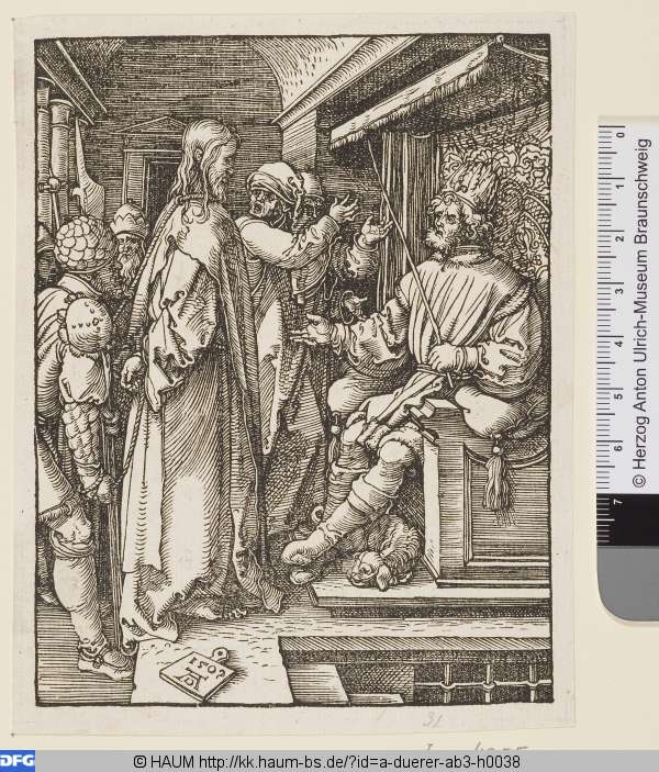 Christus vor Herodes, Albrecht Dürer, 1509