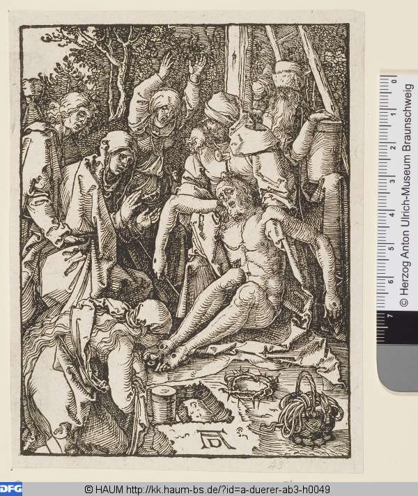 Beweinung Christi, Albrecht Dürer, 1509