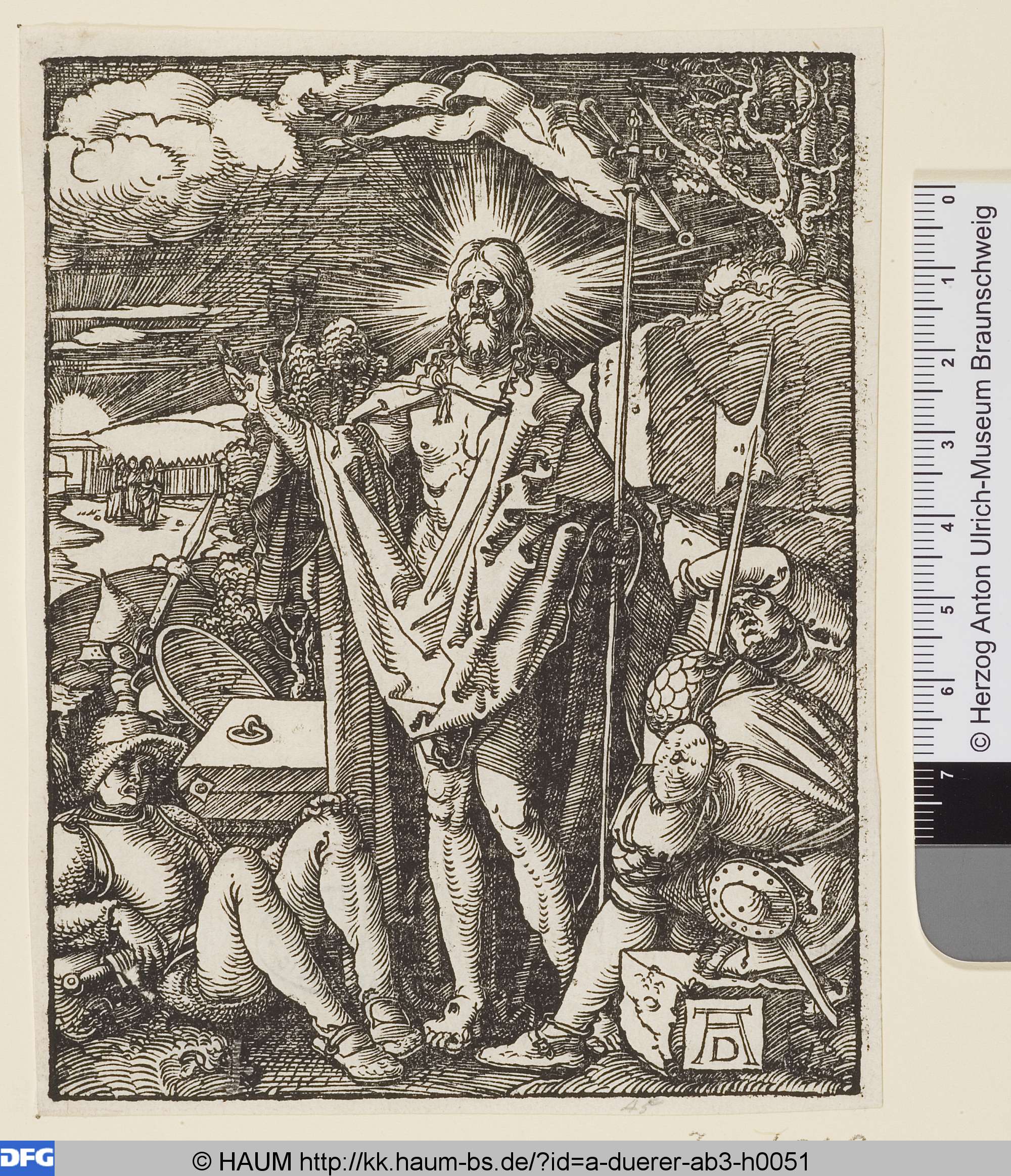 Die Auferstehung, Albrecht Dürer, 1509