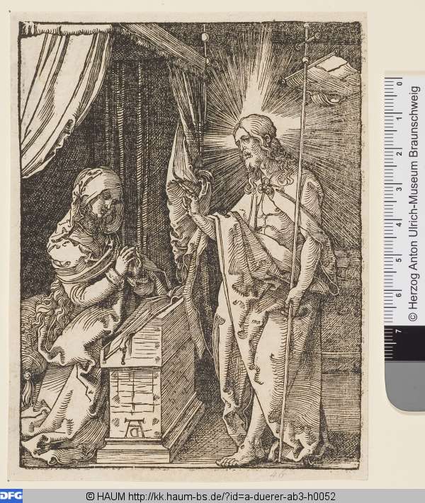 Christus erscheint seiner Mutter, Albrecht Dürer, 1509