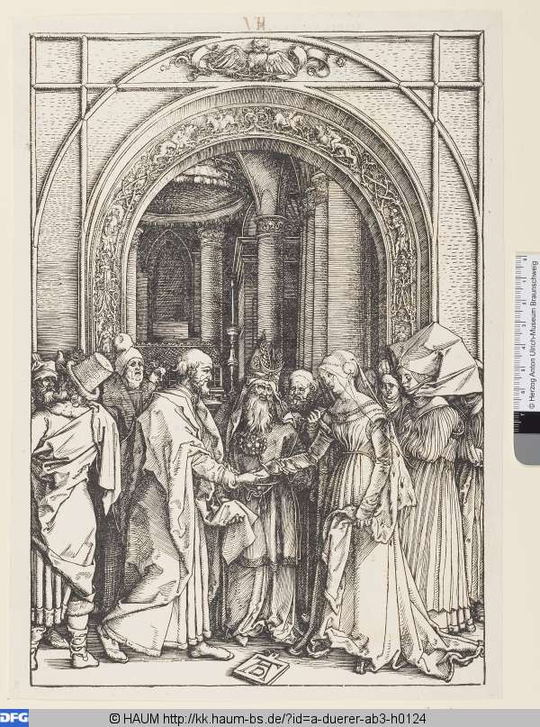 Die Verlobung Mariens, Albrecht Dürer, 1504