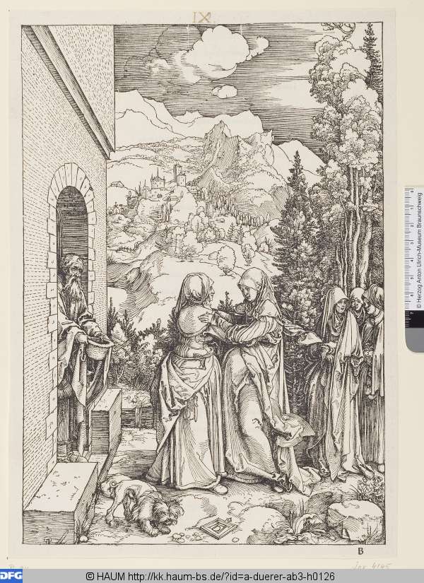 Die Heimsuchung, Albrecht Dürer, 1503