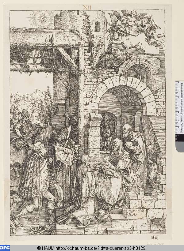 Die Anbetung der Könige, Albrecht Dürer, 1503