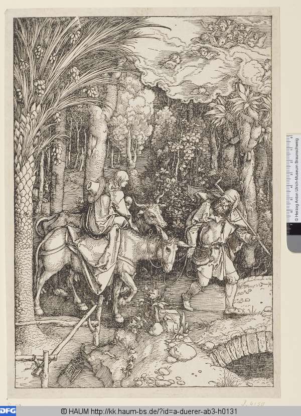 Die Flucht nach Ägypten, Albrecht Dürer, 1503