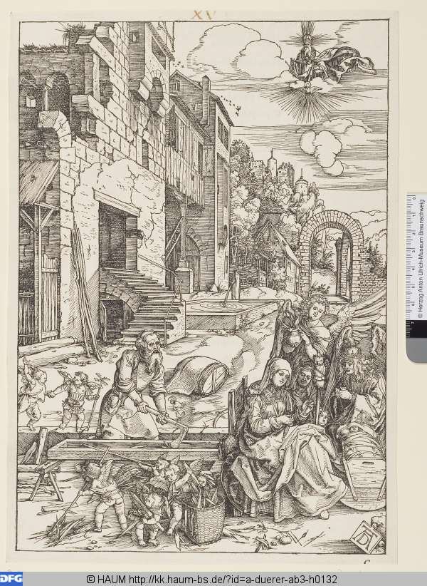 Der Aufenthalt in Ägypten, Albrecht Dürer, 1502