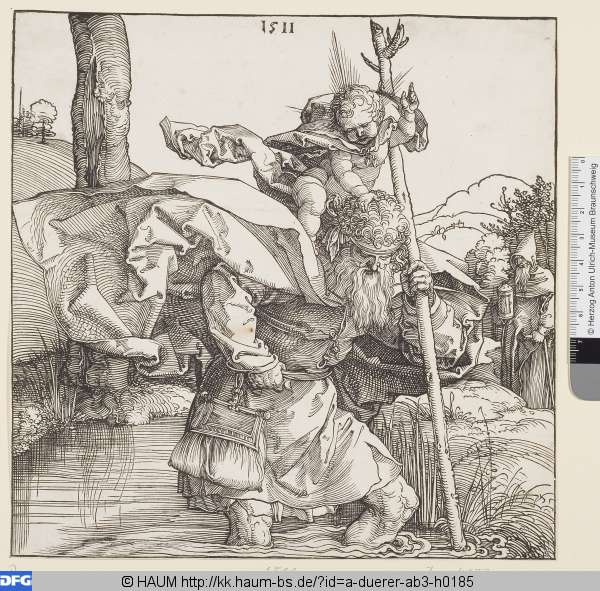 Der Heilige Christophorus, Albrecht Dürer, 1511