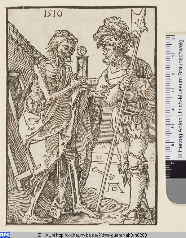 Der Tod und der Landsknecht, Albrecht Dürer, 1510