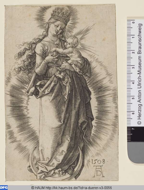 Maria mit der Sternenkrone, Albrecht Dürer, 1508