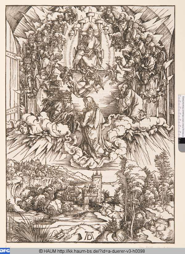 Johannes vor Gottvater und den Ältesten, Albrecht Dürer, 1496