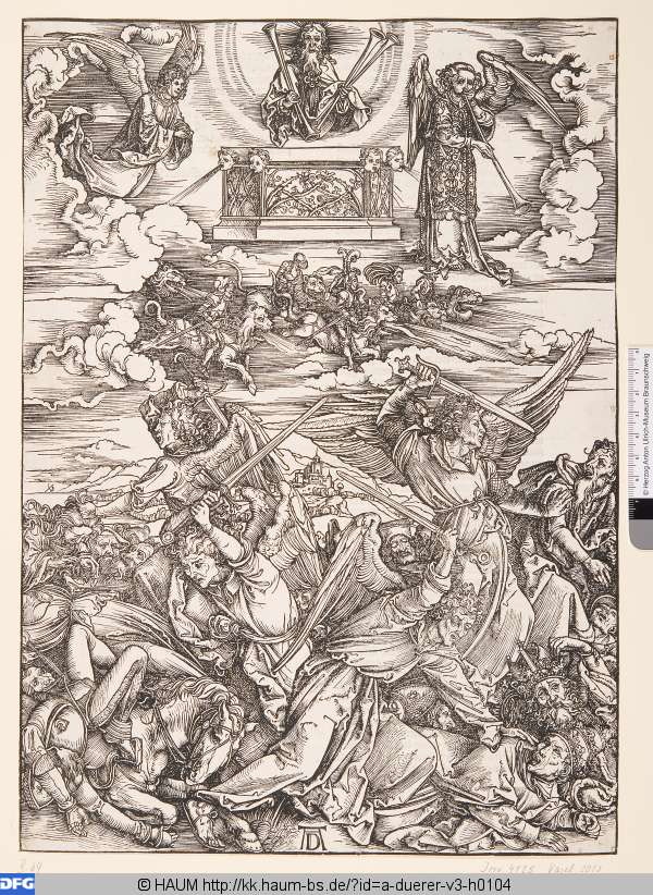 Der Engelkampf, Albrecht Dürer, 1496