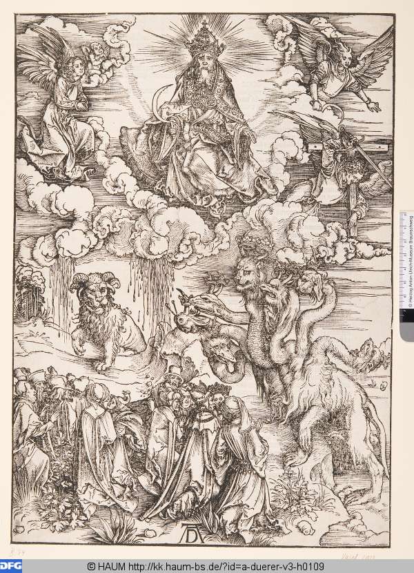 Das Tier mit den Lammhörnern, Albrecht Dürer, 1496