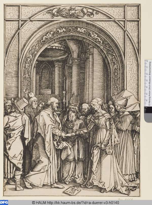 Die Verlobung Mariens, Albrecht Dürer, 1504