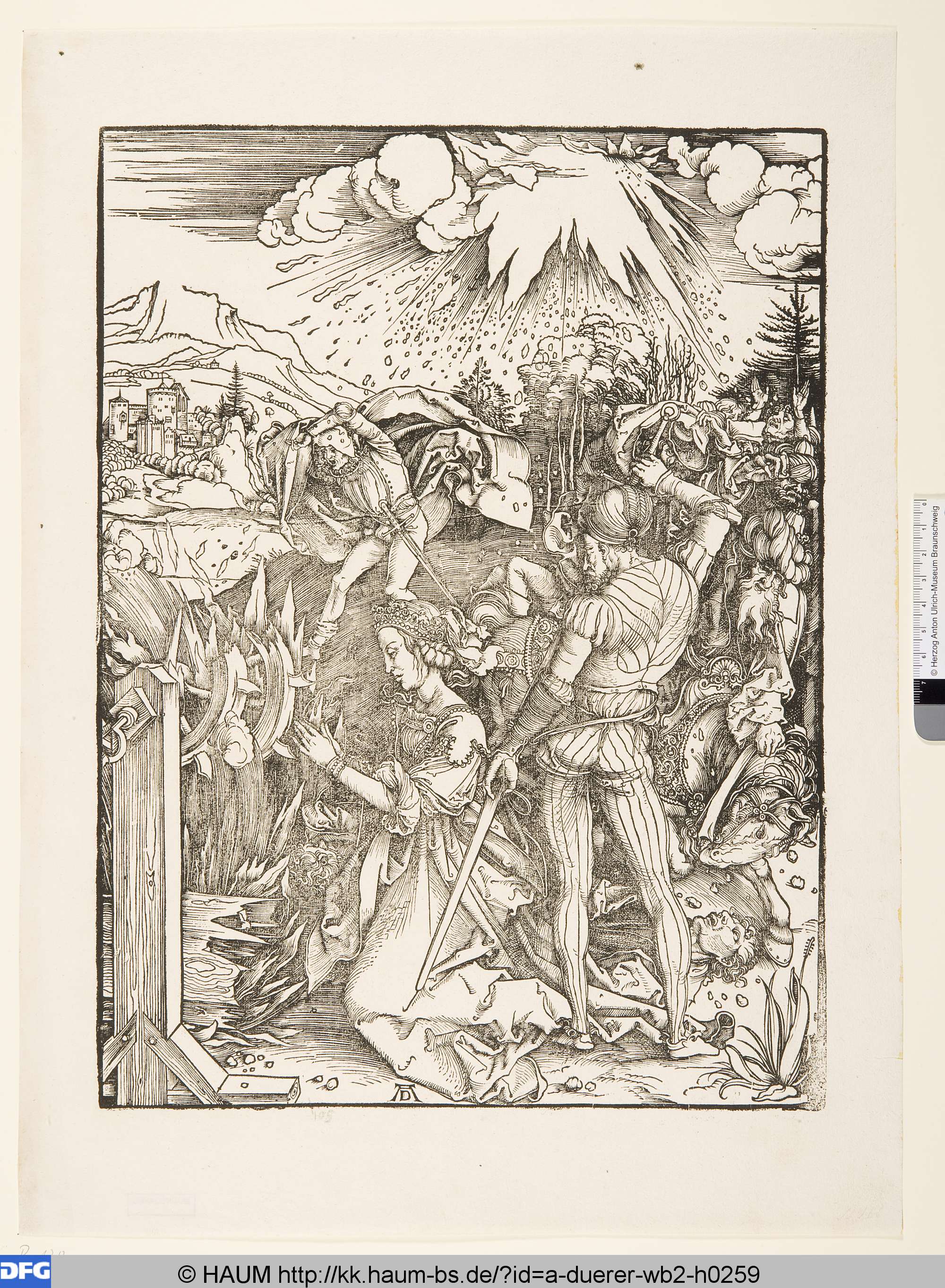 Die Marter der Hl. Katharina, Albrecht Dürer, 1491–1528