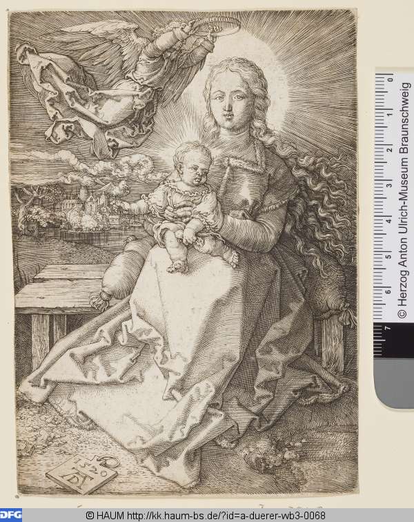 Maria, von einem Engel gekrönt, Albrecht Dürer, 1520