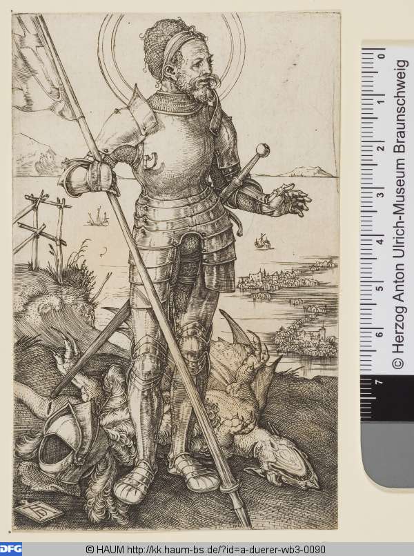 Der Hl. Georg zu Fuß, Albrecht Dürer, 1502–1508