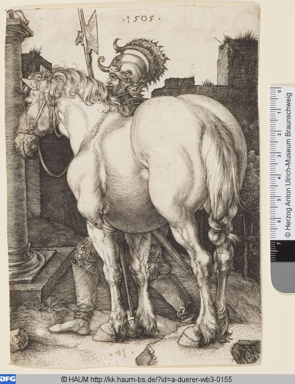 Das große Pferd, Albrecht Dürer, 1505
