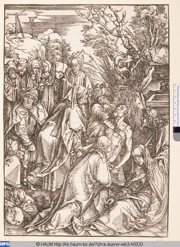 Grablegung Christi, Albrecht Dürer, 1511
