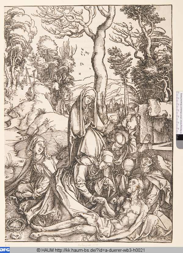 Beweinung Christi, Albrecht Dürer, 1511