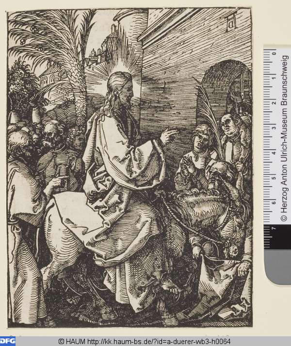Einzug Christi in Jerusalem, Albrecht Dürer, 1508–1509