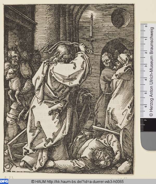 Die Vertreibung der Händler, Albrecht Dürer, 1509