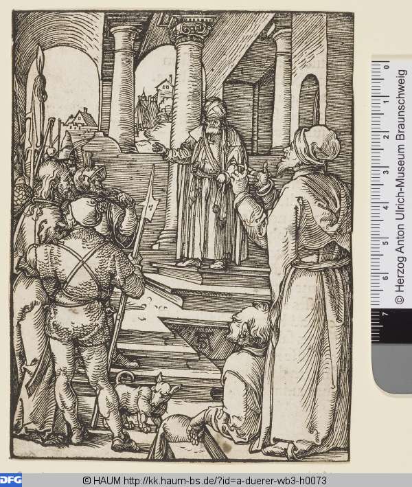 Christus vor Pilatus, Albrecht Dürer, 1509
