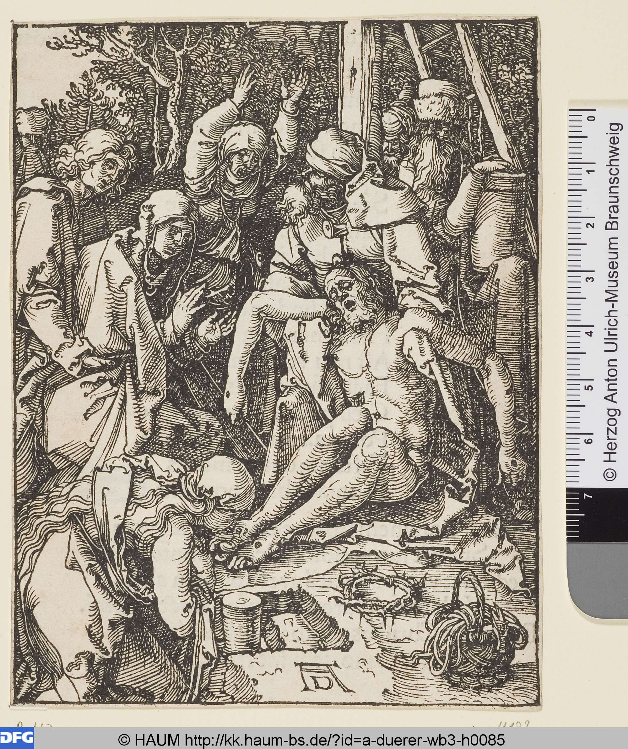 Beweinung Christi, Albrecht Dürer, 1509