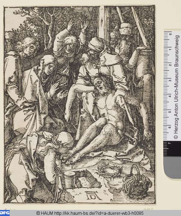 Beweinung Christi, Albrecht Dürer, 1509