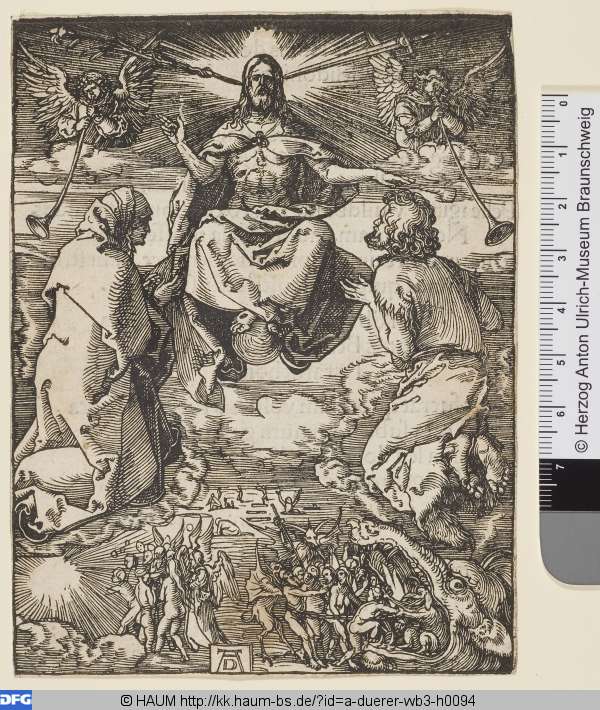 Das jüngste Gericht, Альбрехт Дюрер, 1509
