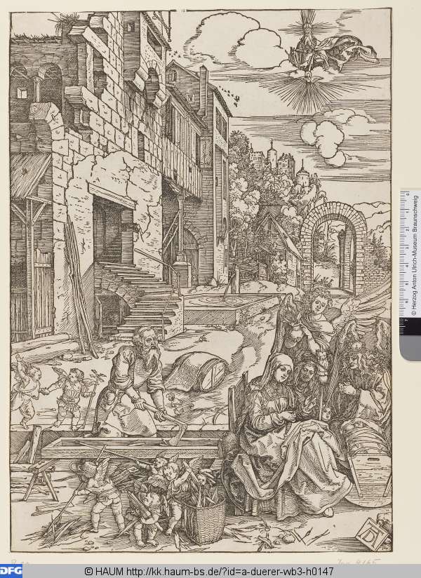 Der Aufenthalt in Ägypten, Albrecht Dürer, 1502