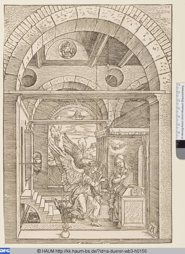 Mariä Verkündigung, Albrecht Dürer, 1503