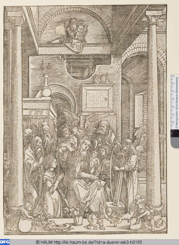 Mariens Verehrung, Albrecht Dürer, 1502