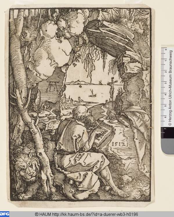 Der Hl. Hieronymus in der Felsgrotte, Albrecht Dürer, 1512