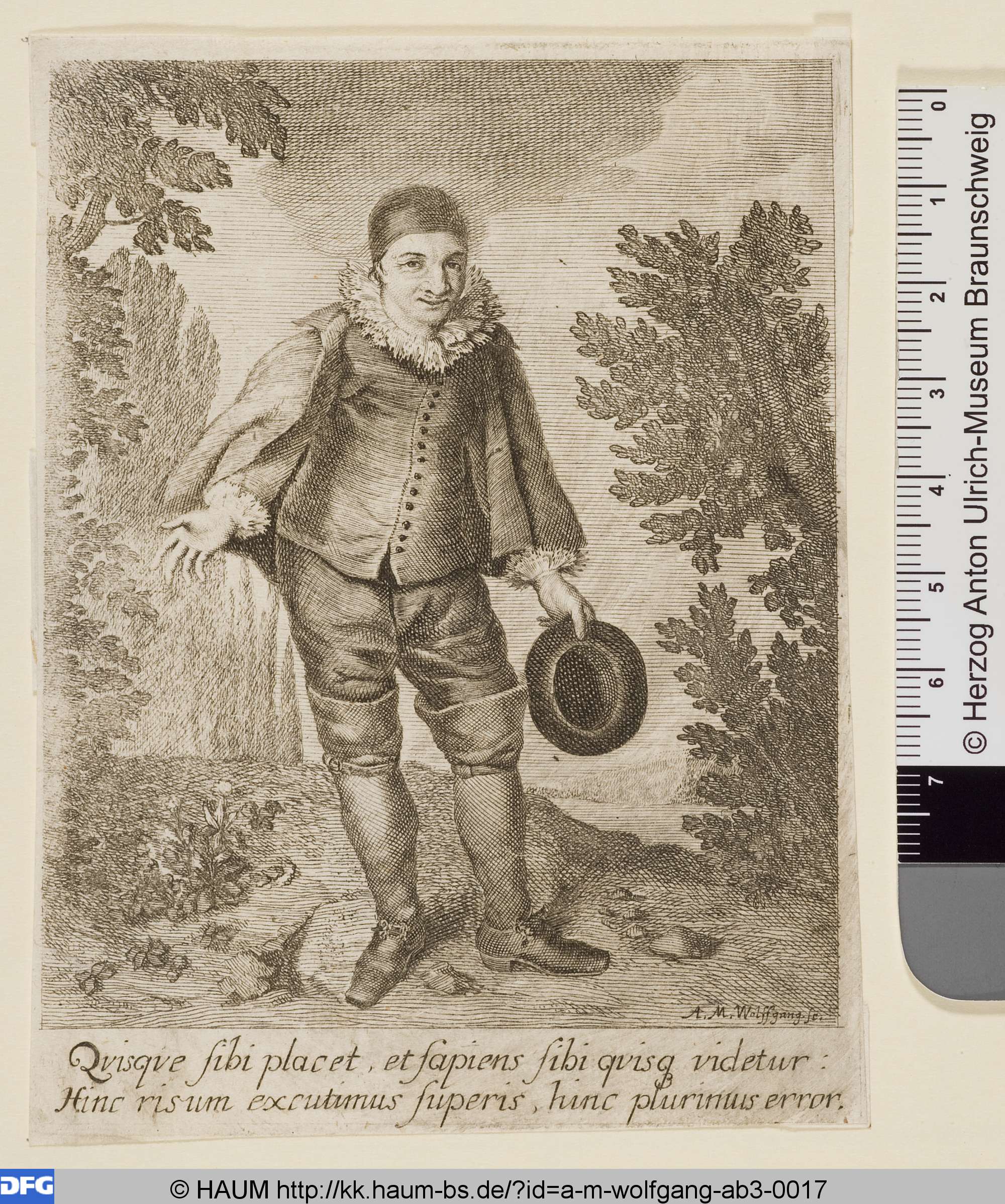[Mezzetin], Andreas Matthäus Wolfgang, 1660–1736