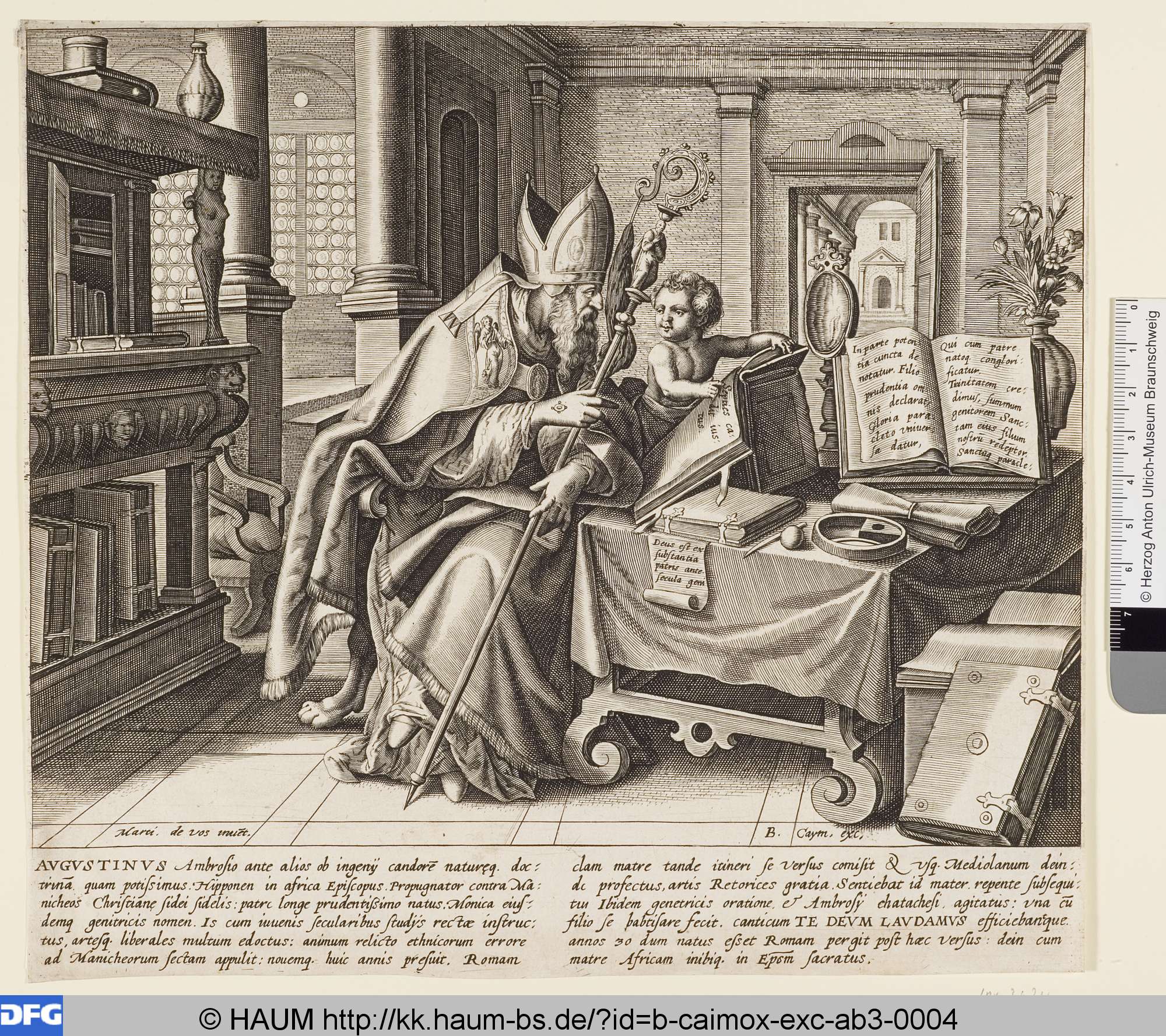 Hl. Augustinus, Balthasar Caimox, 1580–1635