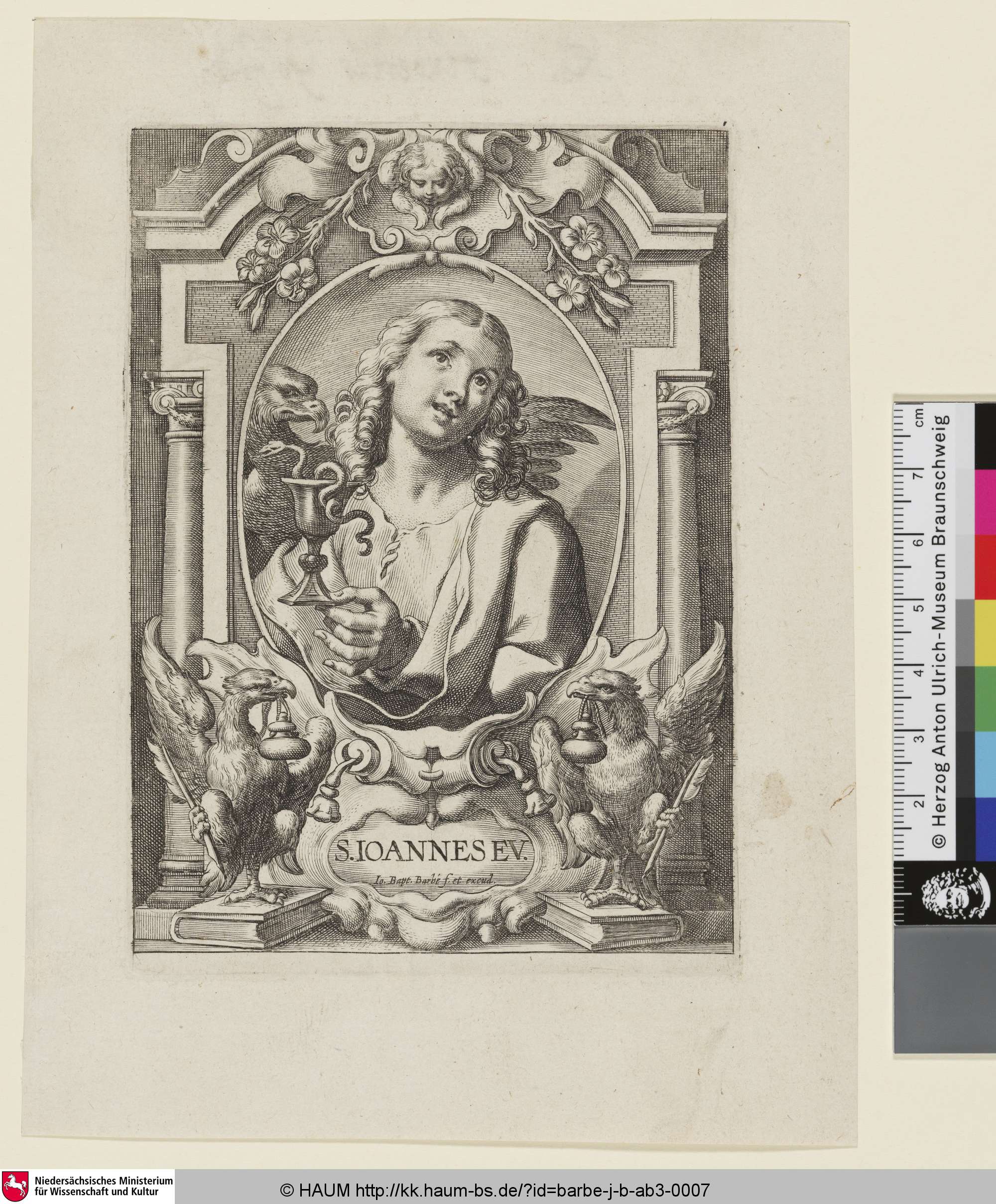 S. Ioannes Ev., Jean-Baptiste Barbé, 1598–1649