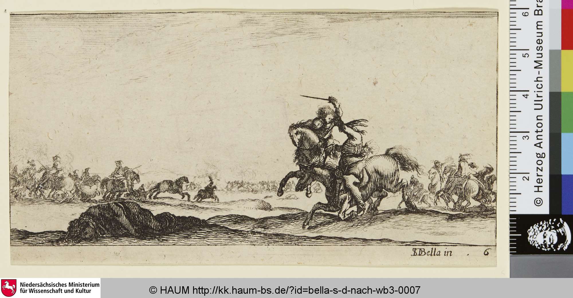 Reitergefecht, Gerard Valck, 1671–1726