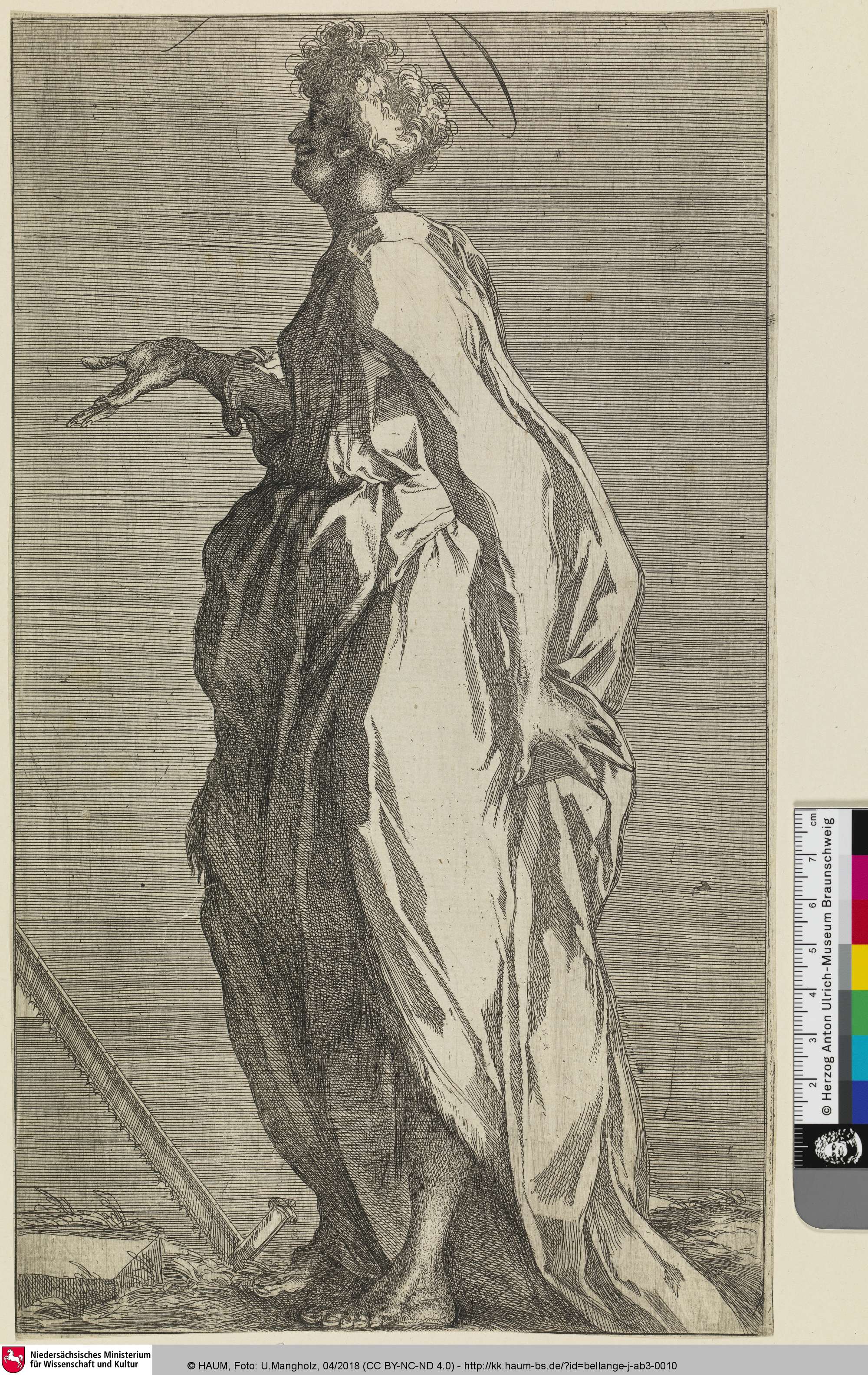[Simon; Saint Simon; Saint Simon], Jacques Bellange, 1610–1616
