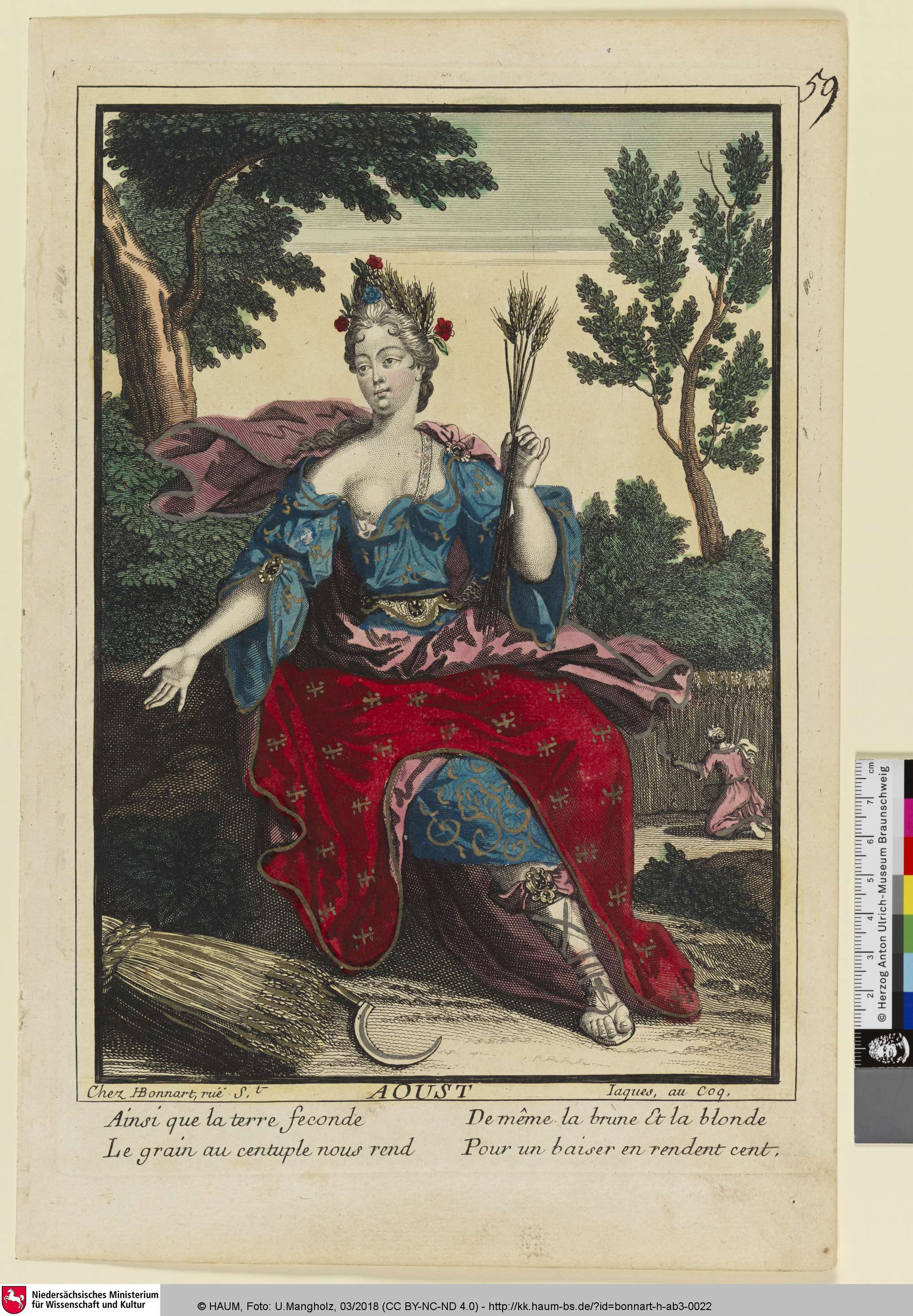 Aoust, Henri Bonnart, 1662–1711