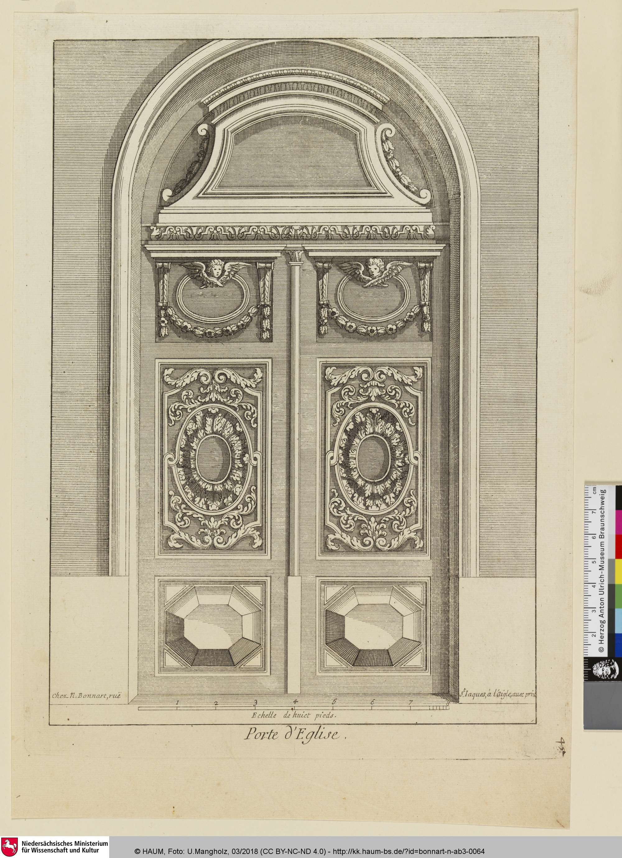 Porte d'Eglise, Nicolas Bonnart, 1657–1718
