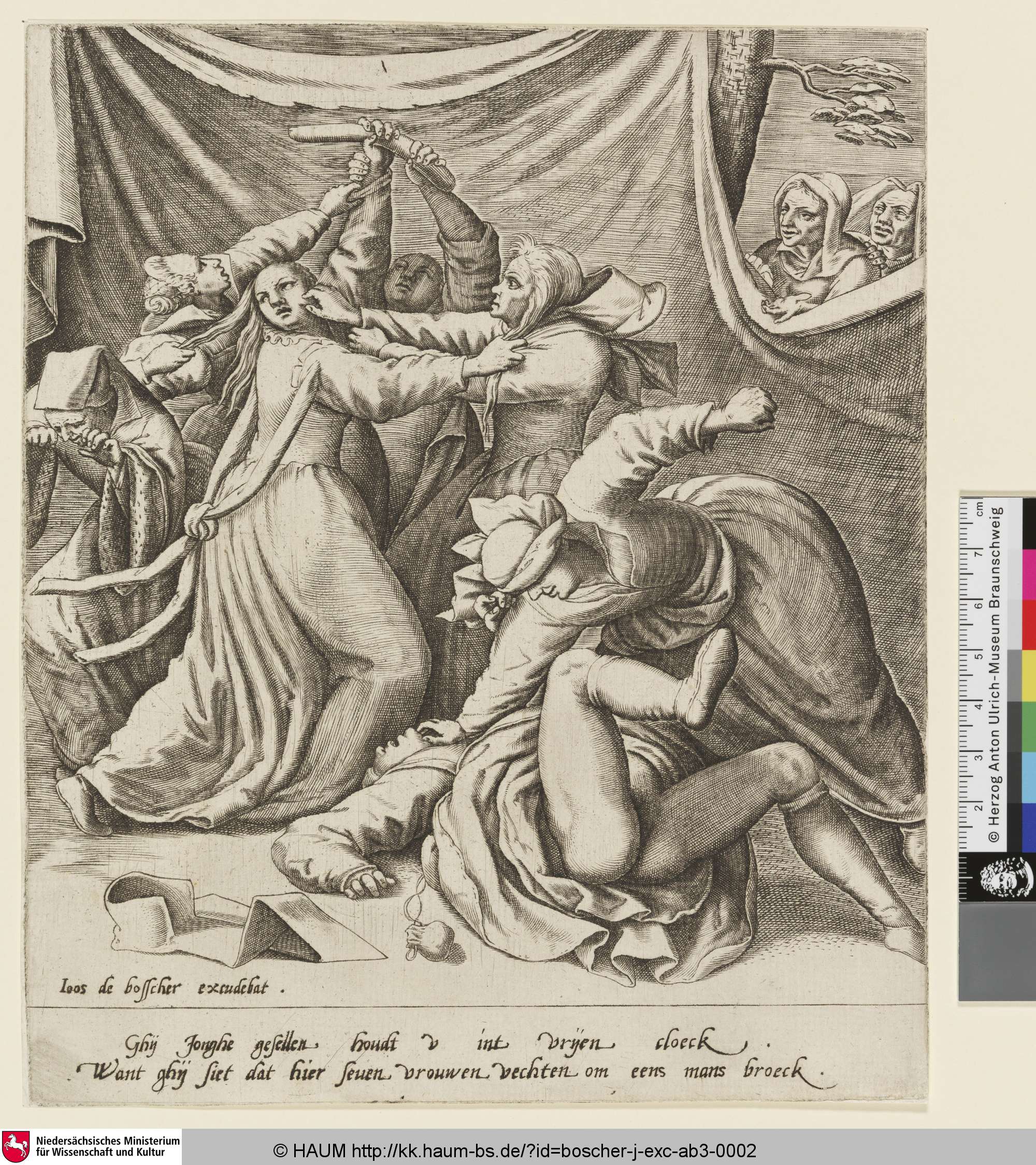 [Streitende Frauen], 1570–1600