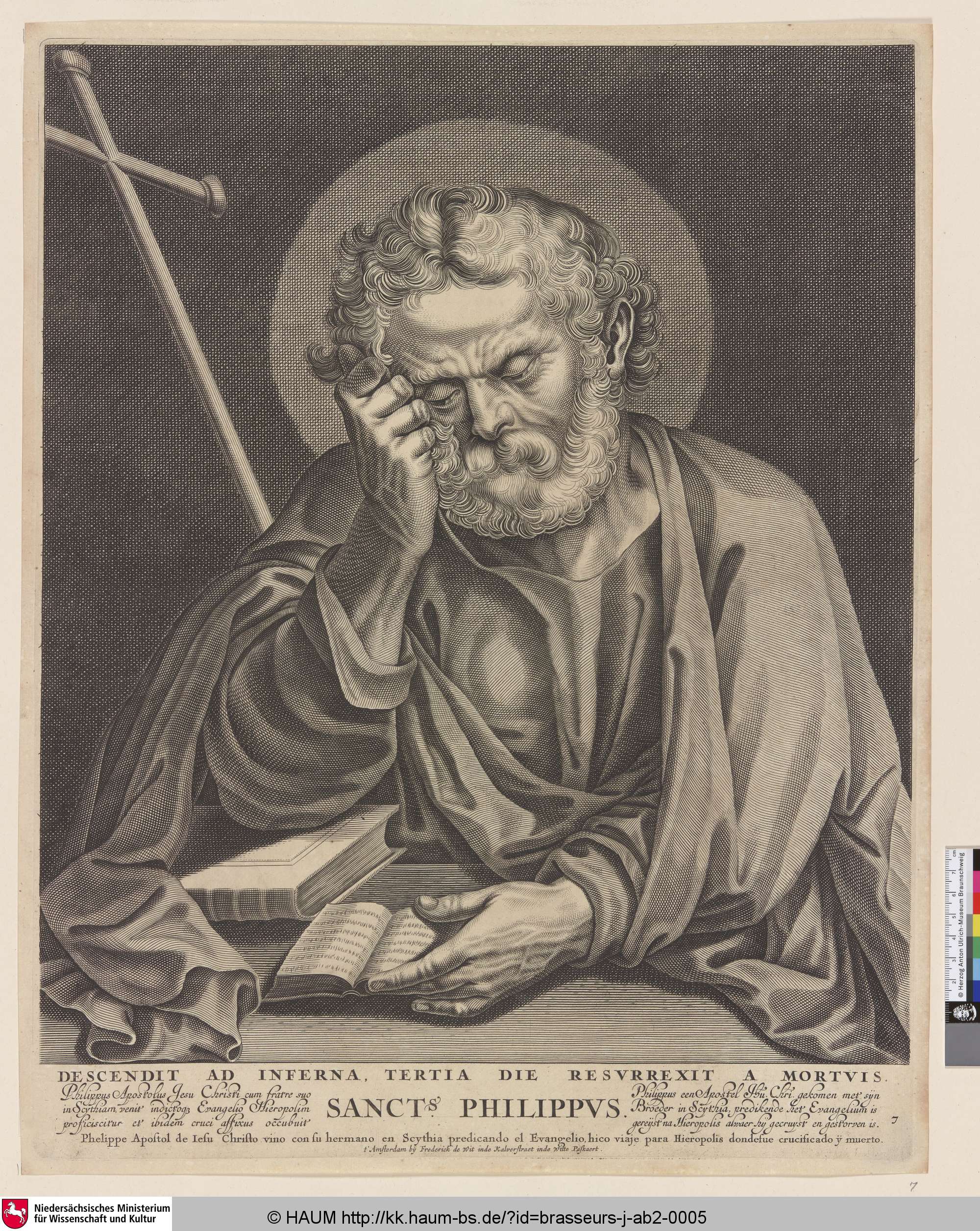 Sanctus Philippus, Jan Brasseurs, 1650–1706