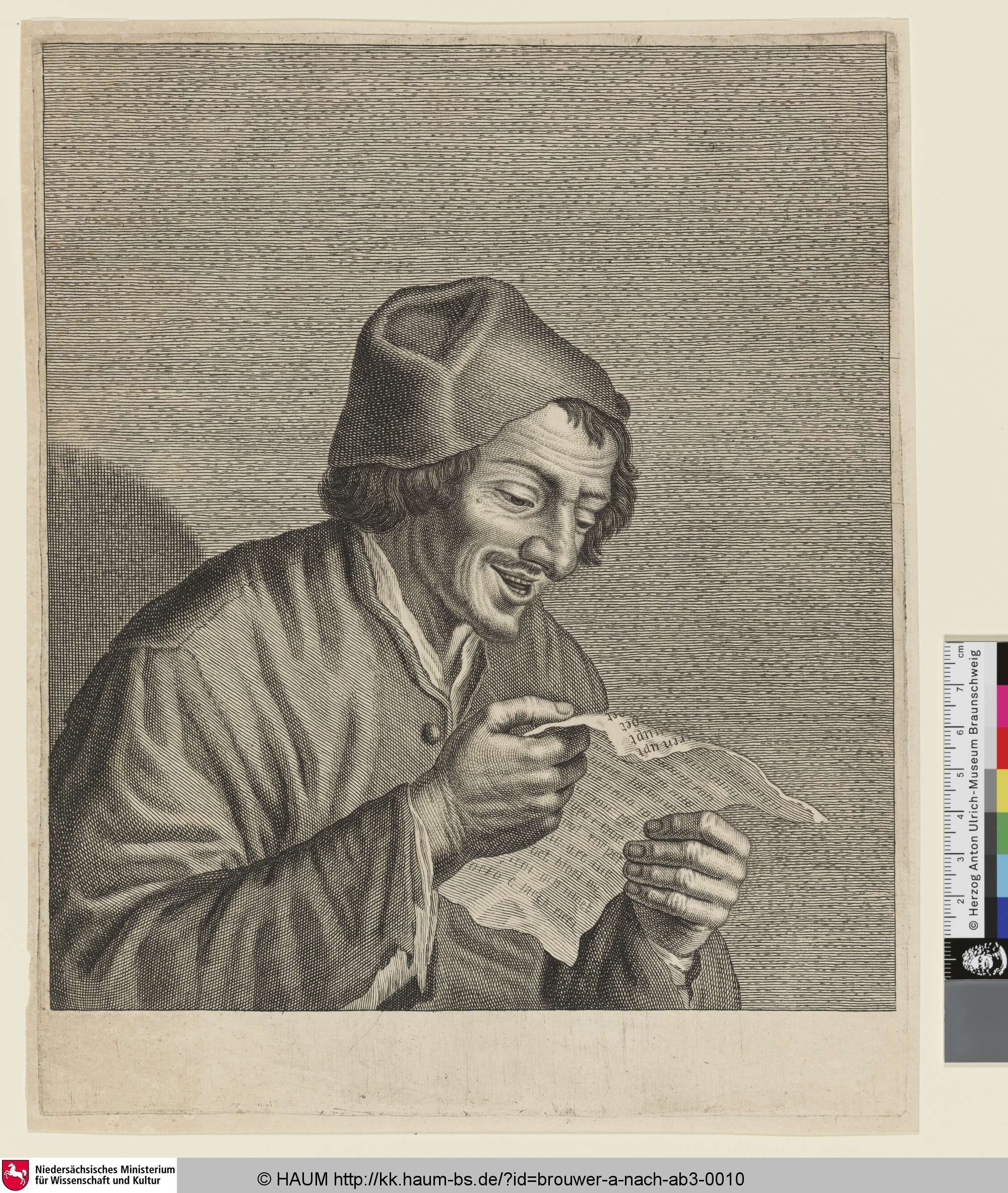 [Der Sänger], Adriaen Brouwer, 1625–1700