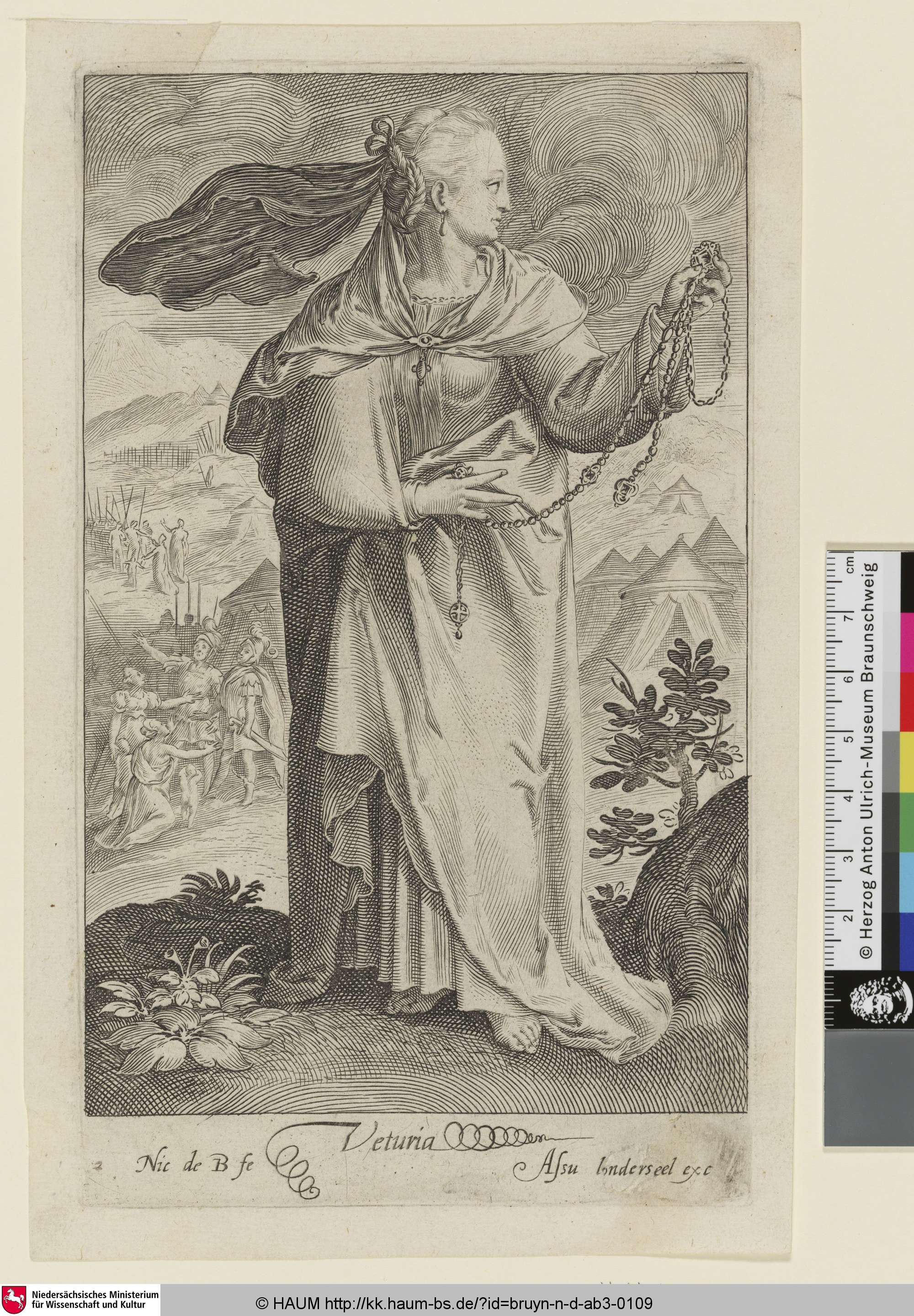 Veturia, Assuerus an Londerseel, 1591–1635