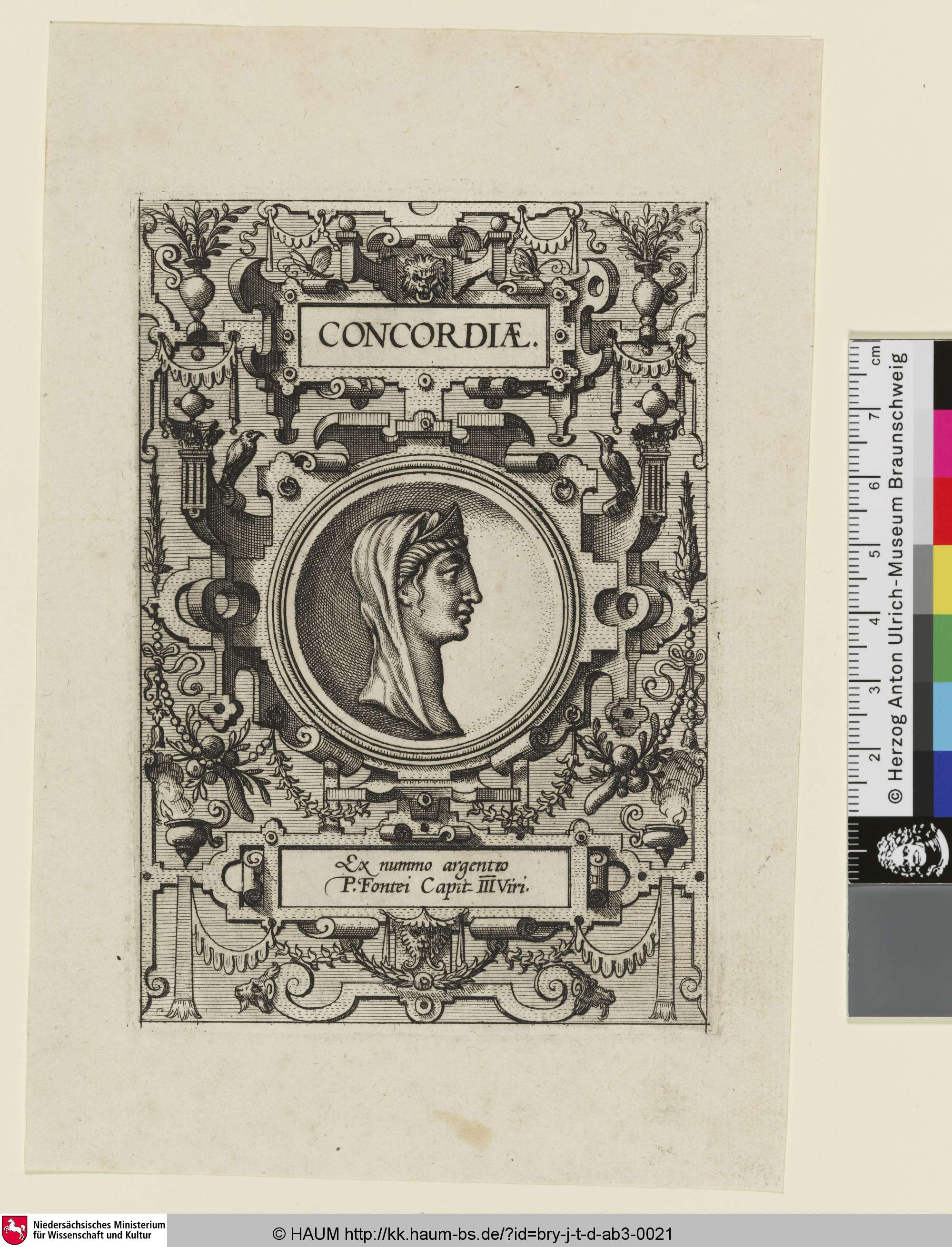 Concordiae, Sebastian Baer, 1573