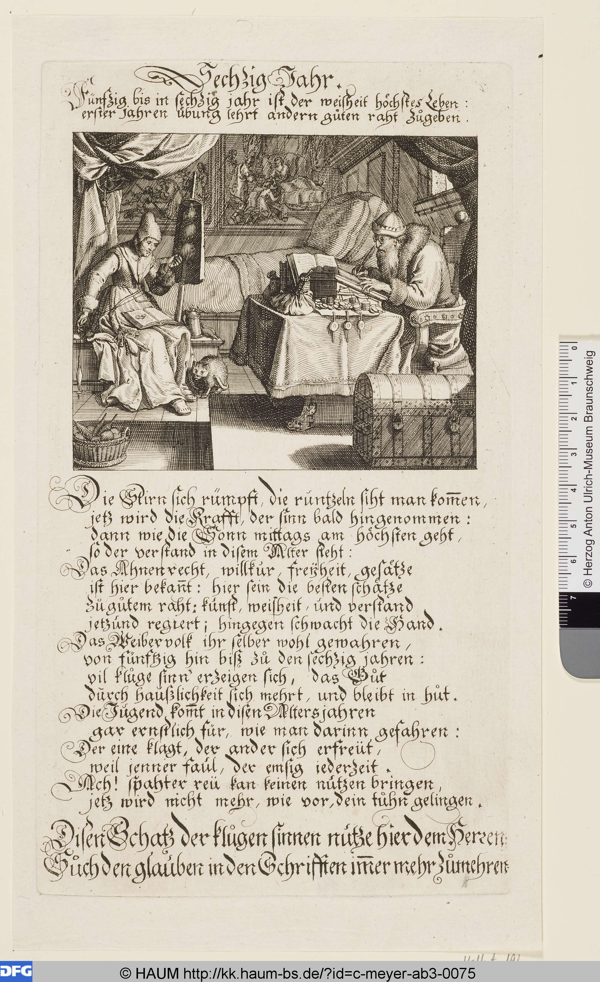 Sechzig Jahr, Conrad Meyer, 1651–1675