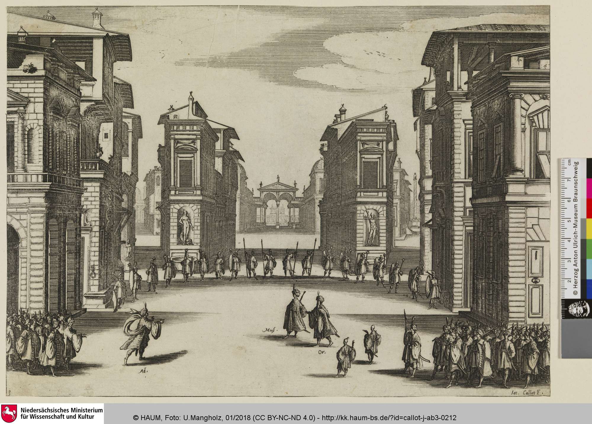 [Il Solimano; Acte troisiéme.], Jacques Callot, 1512–1635