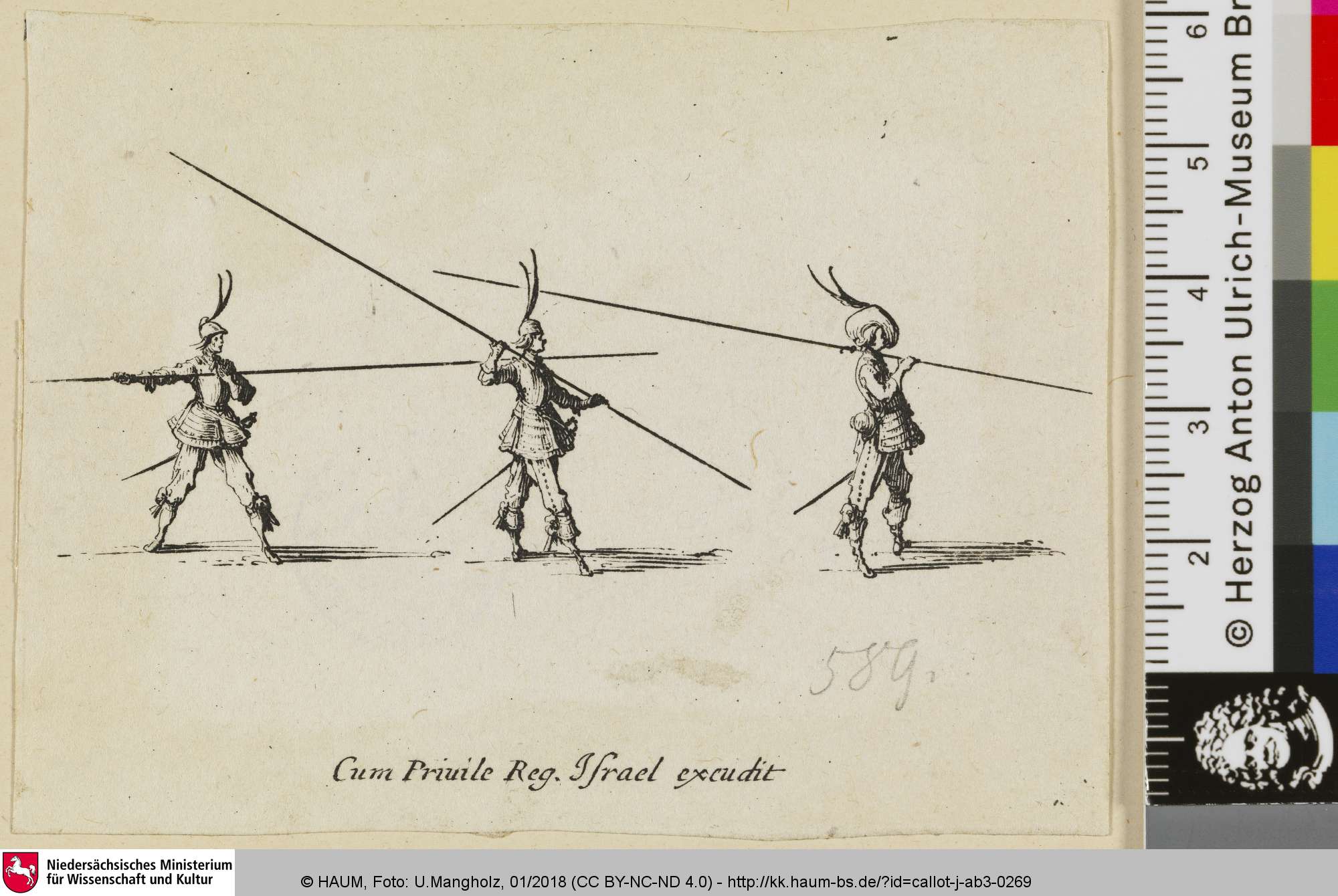 [Übung mit waagerechter Lanze], Jacques Callot, 1635