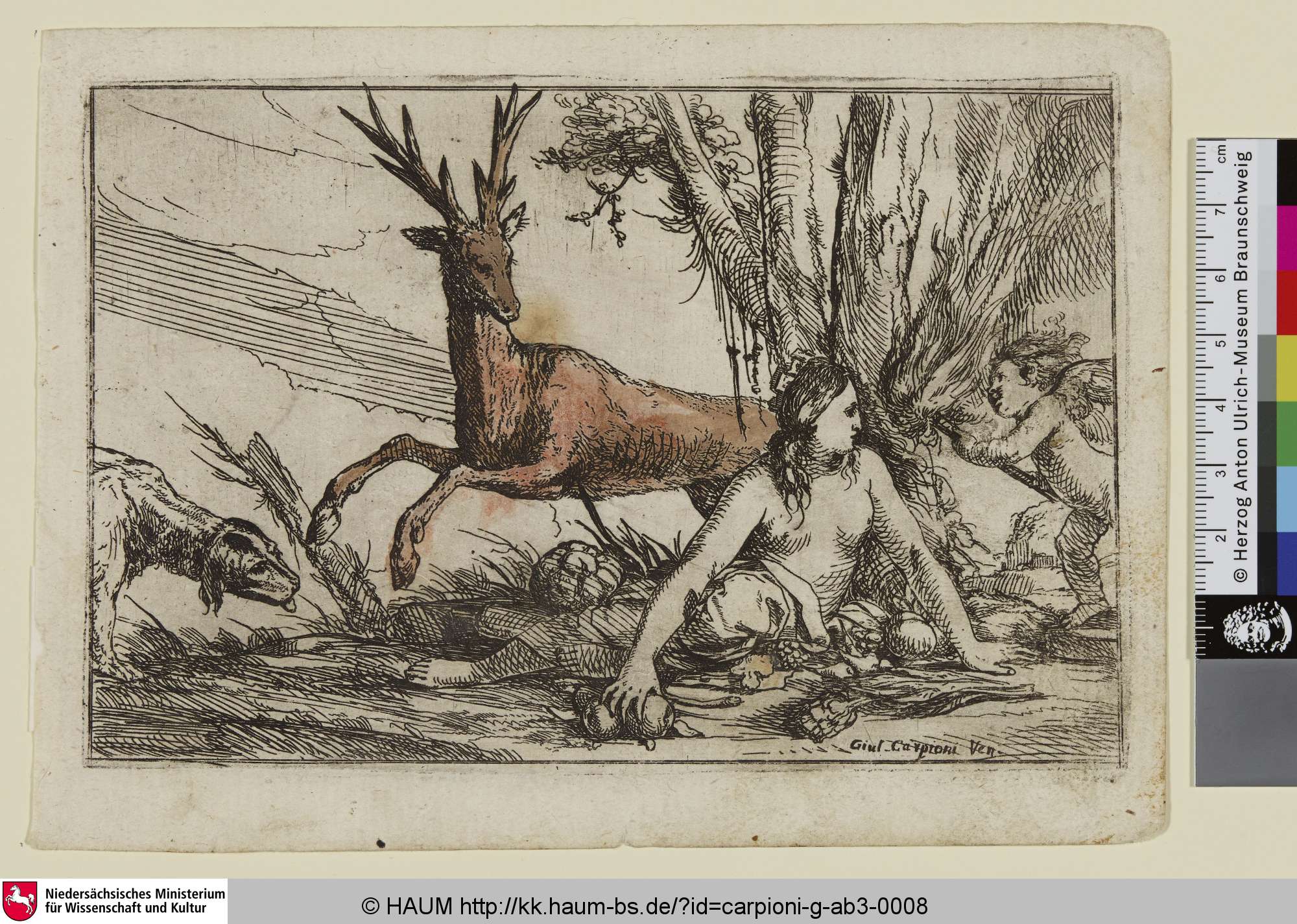 [La Terre], Giulio Carpioni, 1631–1674